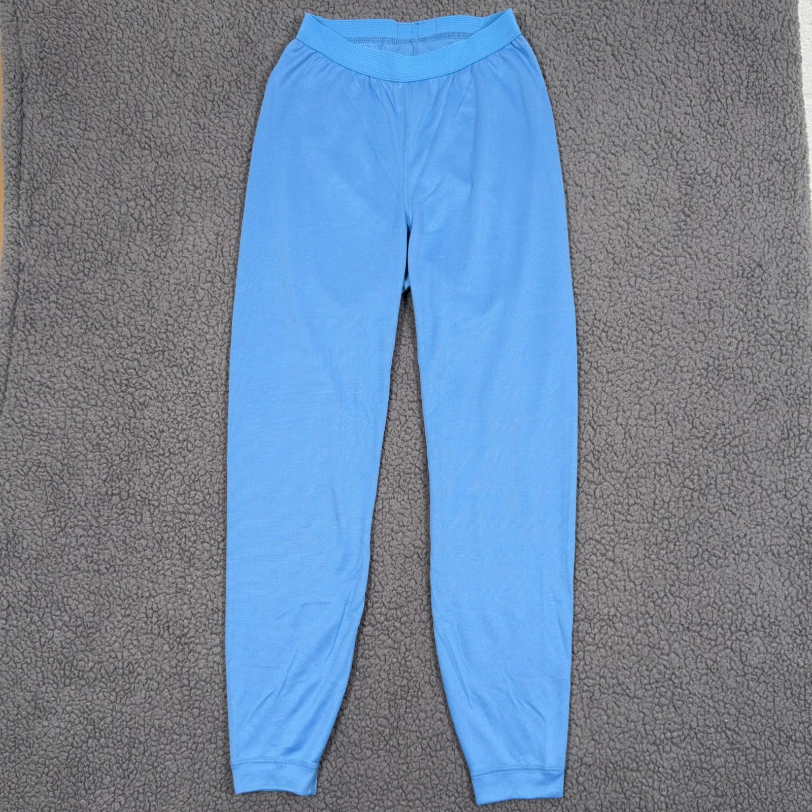 Patagonia Capilene Base Layer Pants Womens Small Blue Leggings 44203 Made in USA