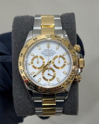 Rolex Cosmograph Daytona 116503 Two Tone White Dial Full Set | VERY GOOD