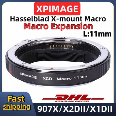 Hasselblad X-mount Macro Extension Tube adapter 11mm XPimage XCD 907X X2DII X1D