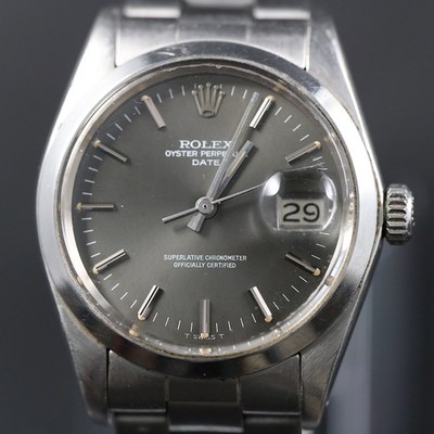 Rolex Oyster Perpetual Date - Ref 1500 - 1978 -Grey dial- Cal 1520
