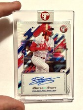 Bryson Stott 2025 Topps Pristine Auto PA-BS Philadelphia Phillies Autograph