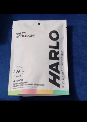 Harlo 3-in-1 Performance Mix Electrolytes, Collagen, Salty by Design
