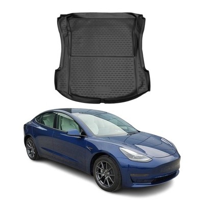 OMAC Cargo Mats Liner for Tesla Model 3 2017-2026 TPE All Weather Black 1 Pcs