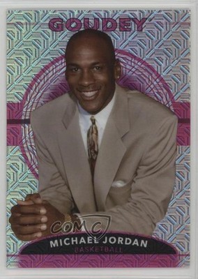 2022 Goodwin Champions Goudey Platinum Pink Traxx 226/299 Michael Jordan HOF 6l7