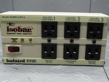 Tripp Lite Isobar 6 Outlet 120V Diagnostic Surge Protector 6ft ISOBAR6ULTRA