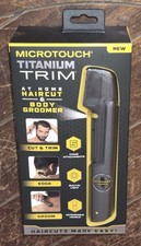 Microtouch Titanium Trim for Haircut  Body Groomer with Attachments  Light 