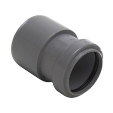 FLOPLAST 50mm x 40mm Grey Pushfit Waste Pipe Reducer - FREE Next-Day Delivery