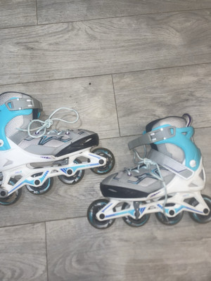Oxelo Inline Skates verstellbar - Mädchen Gr. 1-4