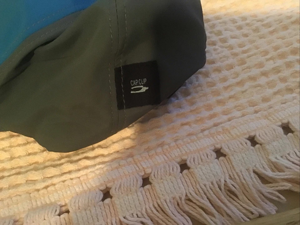 [Shimano] Gorra de lluvia Gore-Tex talla única azul-gris pesca, ciclismo camionero sombrero Foto 4 de 4