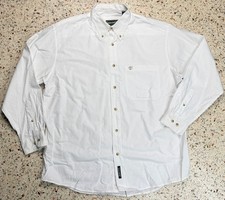 Timberland Men's Vintage Made In Hong Kong Button Down Long Sleeve Shirt Size M