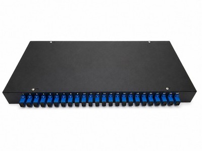 24 Port SC UPC Fiber Optic Terminal Box 24 Core Patch Panel SM/MM Pigtail adapte