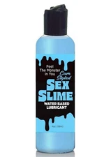 Sex Slime Cum Styled Water Based Lubricant 4oz - Blue