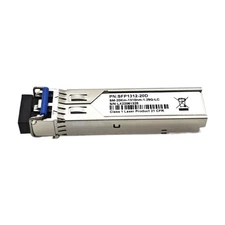 1.25G SFP Transceiver Supports Up To 20km Transmission Distance For WAN And MAN