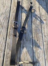 Black leather complete rear cinch for Western saddle US made NWOT