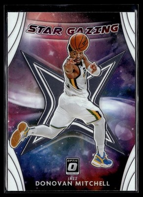 2020-21 Donruss Optic #10 Donovan Mitchell Star Gazing