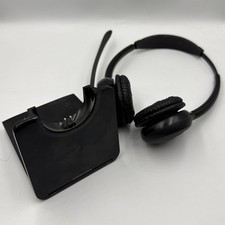 Plantronics Wireless Headset System wh300 w/ Dock Station C052 And Accessories