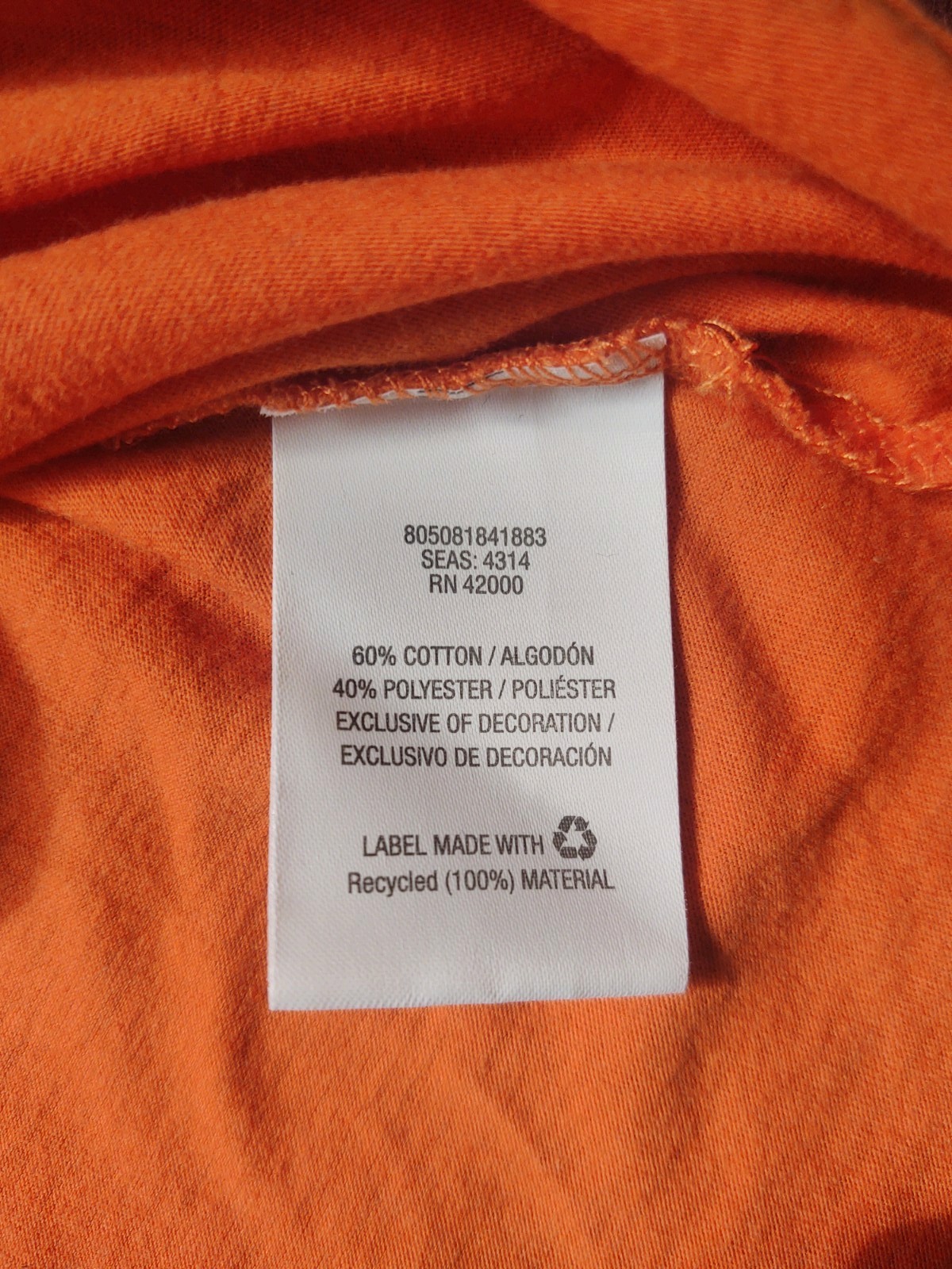 Basic Editions Orange Embroidered Bedazzled Pumpk… - image 8