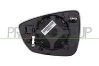 Spiegelplatte RECHTS-THERMISCH-MIT BLIS-KONVEX Focus ST - Mod. 03/22 -