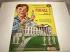 Marx 1950s Brochure Flyer Fix-All TOYS Motorcyle Station Wagon Fire Truck Plane