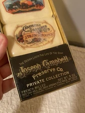 3 VTG Joseph Campbell Private Collection Soap Bars French Milled New Sealed