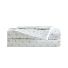 Laura Ashley Sheet Set Queen Lovely Bows Blue