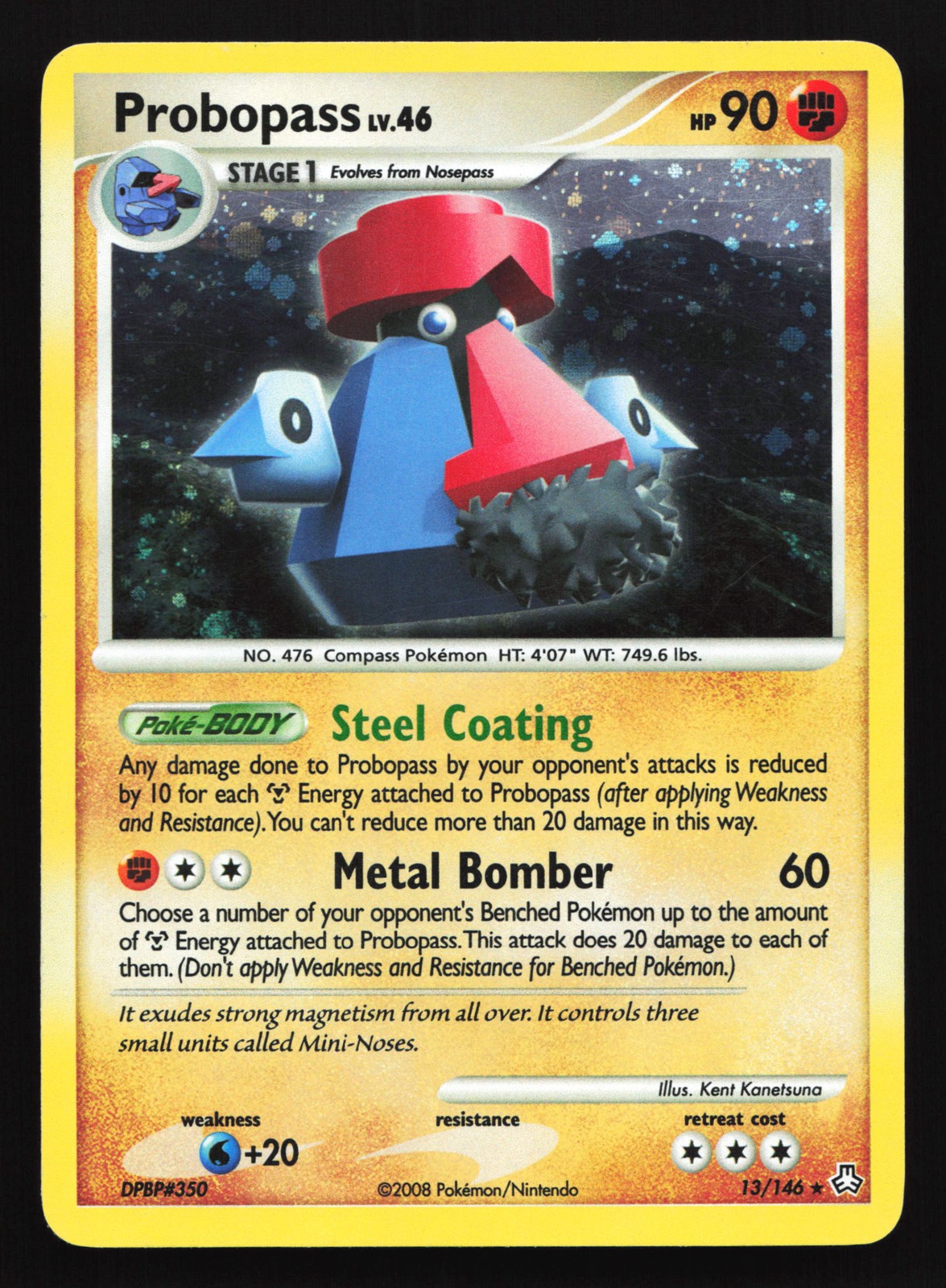 Probopass 13/146 Legends Awakened Holo Rare Pokemon Card