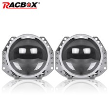 2pcs 3.0 Led Auto Car Headlight Hid Bi-xenon For Hella 5 Projector Lens New