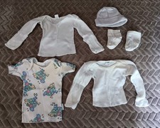 Spencers  Standard Textile Lot Of Baby Items Osh Kosh Socks Vtg Cap Hat Newborn