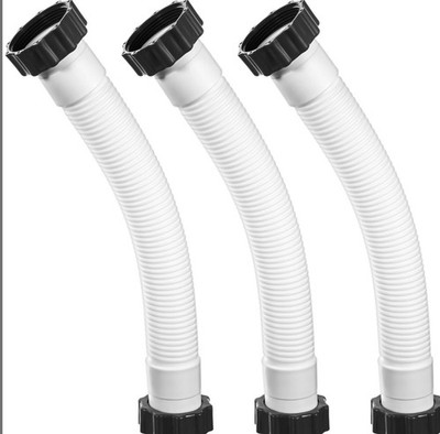 3pc  11388 Pool Sand Filter Pump Hose, 14'' Short Pool Hose for Intex Sand Filter