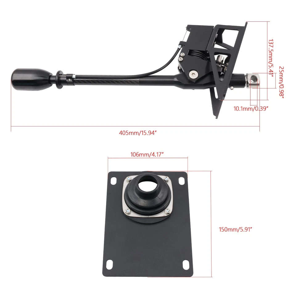 Billet Short Shifter Box For BMW E30 E34 E36 E46 F80 318i 320i 525i 530i 535i US - Image 2 of 4
