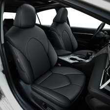 Aomsazto Custom Fit Leather Seat Covers For Toyota Camry 2020-2024 Trd