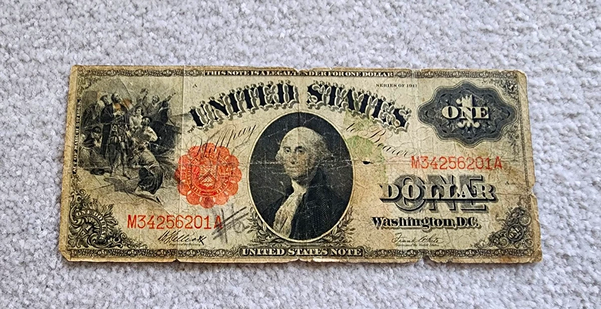 Circulated $1 1917 Year United States Large Size Notes for sale | eBay