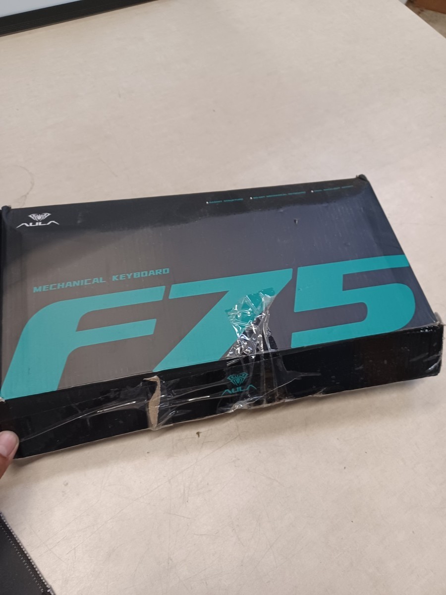 Aula F75 Black Contour + Seiya Switch Keyboard | eBay