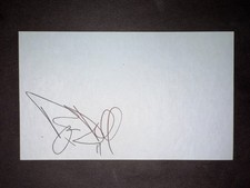 Ryan Dull, A's (2015 Debut) SIGNED 3x5 Index Card (HS)