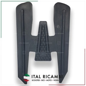 Tappetino Per Vespa 50 Special Tappetino Vespa 50 Tappeto Pedana In Gomma Nero Per Vespa 50/ L/ R Tappetino Pedana Vespa 50 - Foto 6