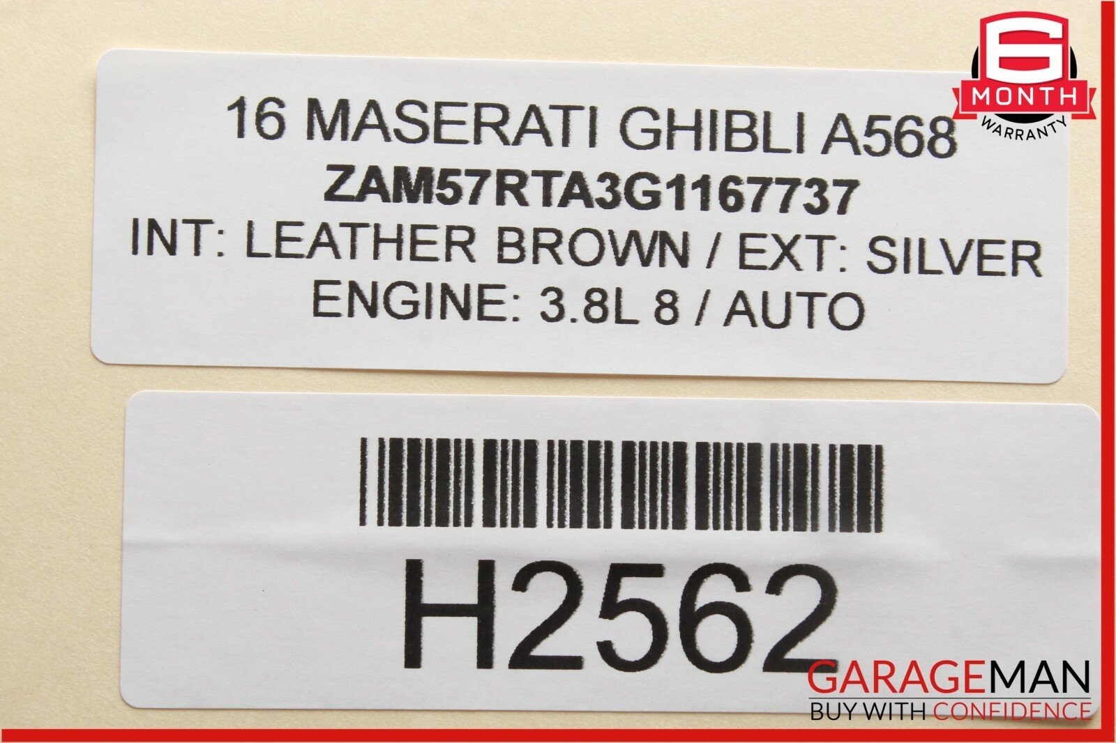 14-17 Maserati Ghibli Speedometer Odometer Instrument Cluster Gauge