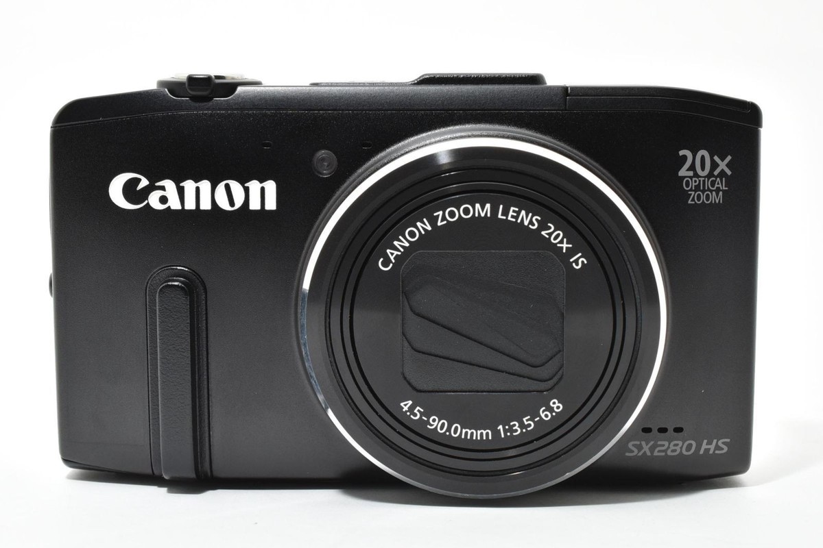 Canon PowerShot SX280 HS 12.1MP Digital Camera - Black for sale