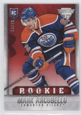 2013-14 Panini Titanium Rookie Retail Red 36/99 Mark Arcobello #127 0c3