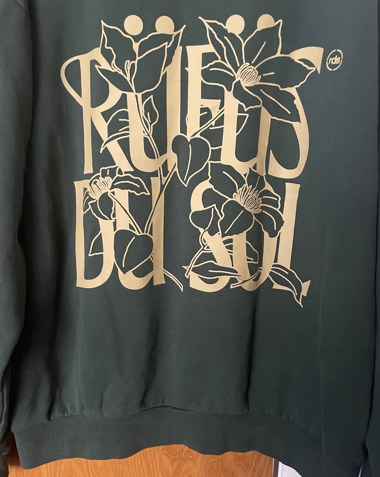 Sudadera Rufus Du Sol Verde Talla M Rüfüs Tour Merch EDM House Inhale Exhale 2025 Foto 3 de 4