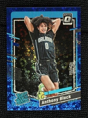 2023 Donruss Optic Fast Break Blue Prizm 10/49 Anthony Black #207 Rookie RC 0g4t