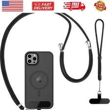 Cell Phone Lanyard 2 Pcs-1 Pcs Adjustable Neck Strap,1 Pcs Wrist Strap, 2 Pcs...