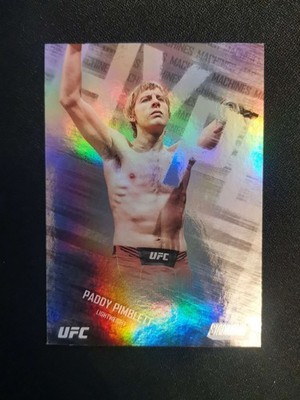 2025 Topps UFC Stadium Club Paddy Pimblett Hype Machines HM-18
