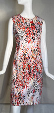 Carolina Herrera CONFETTI Print Cotton Dress SIZE 10, 2012 Resort Collection