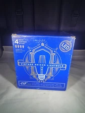 Regent Lighting 4-pack Vintage Style Edison Light Bulb LED Amber Glow 210 Lumens