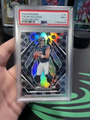 2024 Panini Phoenix Rookies Caleb Williams #151 Team Helmet /399 (RC) PSA 9