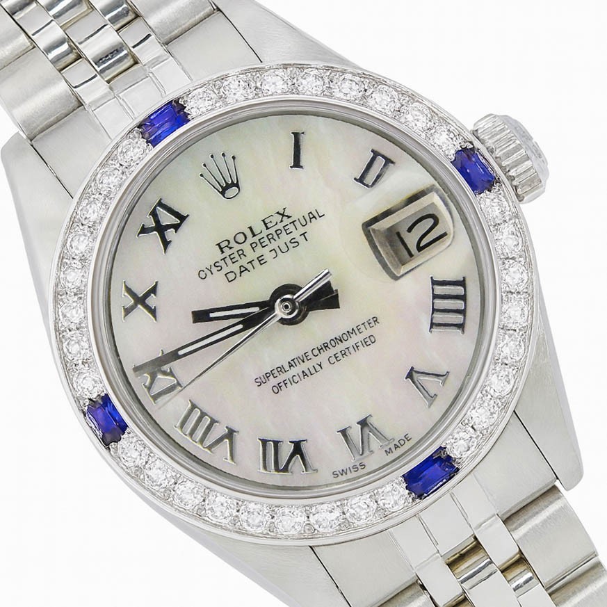Rolex Datejust Stainless Steel White MOP