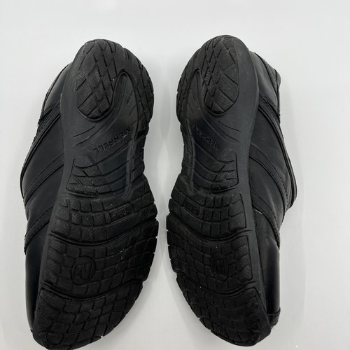 Merrell Clogs Schuhe Halbschuhe Leder Damen Gr. 7 schwarz Zugabe Eclipse Slipper - Bild 6 von 13