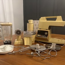 Vintage OSTER Regency Kitchen Center stand mixer, blender, food processor, +more