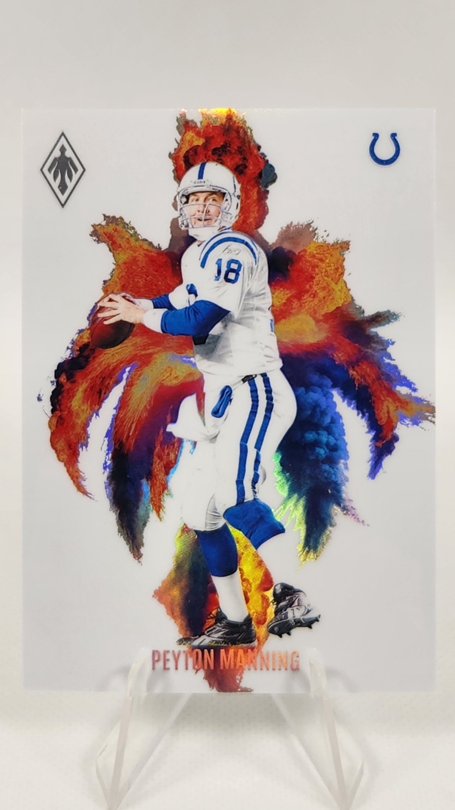 2024 Phoenix Peyton Manning Color Blast #CB-PMG Case Hit, SSP, Colts