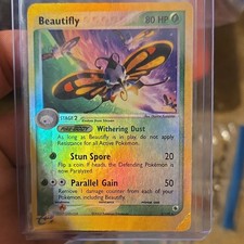 Pokémon TCG Beautifly EX Ruby & Sapphire Holo Rare 2/109 EN 2003 on eBay